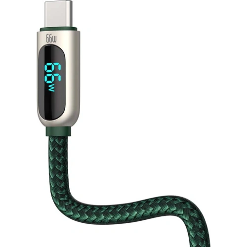 Kup USB-C zu USB-Kabel Baseus Display, 66W, 1m (grün) - BSU3175GRN - {ean13} - Sklep Home Screen