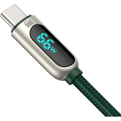 Kup Kabel USB do USB-C Baseus Display, 66W, 1m (zielony) - BSU3175GRN - {ean13} - Sklep Home Screen