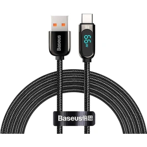 USB-C zu USB-Kabel Baseus Display, 66W, 2m (schwarz)