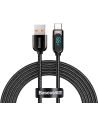 Kabel USB do USB-C Baseus Display, 66W, 1m (černý)