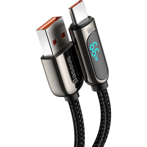 Kup Cablul USB la USB-C Baseus Display, 66W, 1m (negru) - BSU3177BLK - {ean13} - Sklep Home Screen