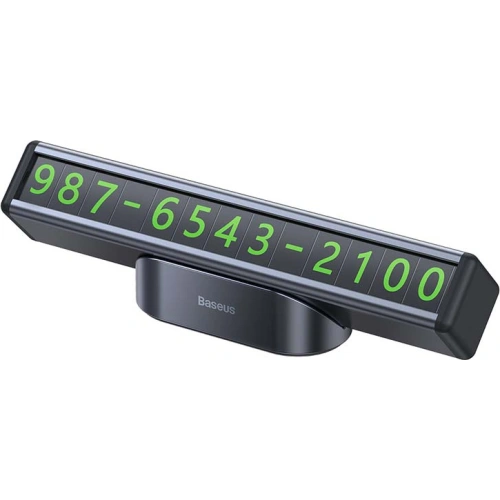 Kup Parkplatzschild für Telefonnummer Baseus (schwarz) - BSU3186BLK - {ean13} - Sklep Home Screen