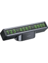 Buy Baseus Square Bar Temporary Parking Number Plate (Black) - BSU3186BLK - {ean13} - Home Screen Store Europe