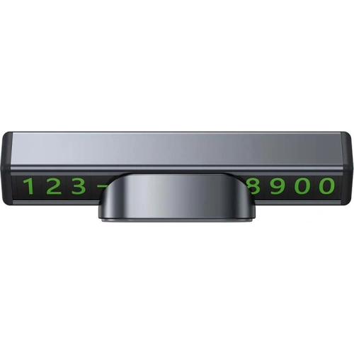 Buy Baseus Square Bar Temporary Parking Number Plate (Black) - BSU3186BLK - {ean13} - Home Screen Store Europe