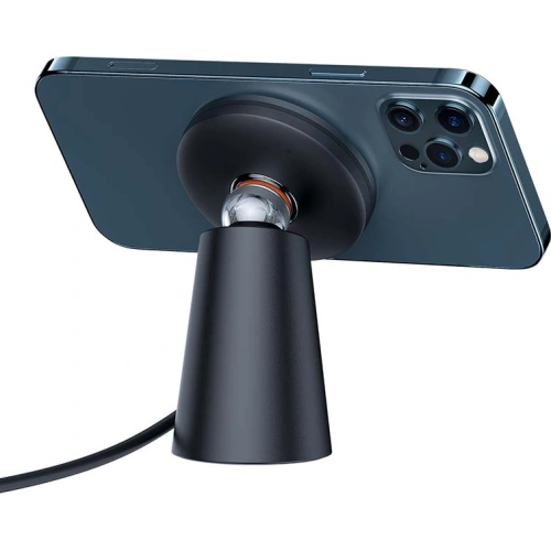 Kup Induktive Ladegerät Baseus Simple Magnetic, MagSafe 15W + Halterung - BSU3187 - {ean13} - Sklep Home Screen