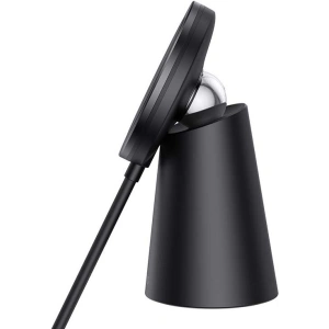 Indukční nabíječka Baseus Simple Magnetic, MagSafe 15W + držák