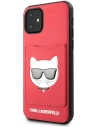 Kup Etui Karl Lagerfeld KLHCN61CSKCRE Apple iPhone 11 hardcase piros/red Choupette Head Cardslot - KLD885RED - {ean13} - Sklep Home Screen