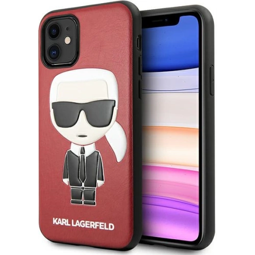 Kup Case Karl Lagerfeld KLHCN61IKPURE Apple iPhone 11 Hardcase rot/red Ikonic Karl Fullbody - KLD886RED - {ean13} - Sklep Home Screen