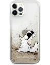 Kup Etui Karl Lagerfeld KLHCP12LGCFD Apple iPhone 12 Pro Max arany/hardcase Liquid Glitter Choupette Fun - KLD888GLD - {ean13} - Sklep Home Screen