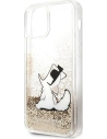 Kup Etui Karl Lagerfeld KLHCP12LGCFD Apple iPhone 12 Pro Max arany/hardcase Liquid Glitter Choupette Fun - KLD888GLD - {ean13} - Sklep Home Screen