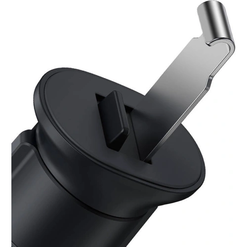 Buy Baseus Metal Age II gravitational grip on the car grid black - BSU3188BLK - {ean13} - Home Screen Store Europe