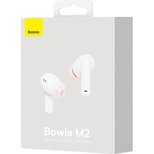 Kup Căști TWS Baseus Bowie M2 (albe) - BSU3191WHT - {ean13} - Sklep Home Screen