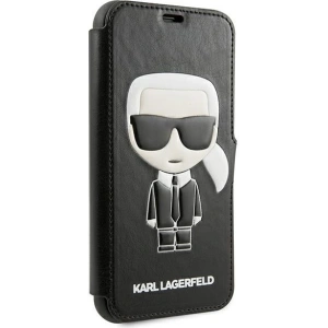 Kup Etui Karl Lagerfeld KLFLBKSN65FIKPUBK Apple iPhone 11 Pro Max negru/black book Full Body - KLD889BLK - {ean13} - Sklep Home Screen