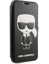 Kup Etui Karl Lagerfeld KLFLBKSN65FIKPUBK Apple iPhone 11 Pro Max černá/black book Full Body - KLD889BLK - {ean13} - Sklep Home Screen