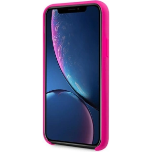 Kup Etui Karl Lagerfeld KLHCI61SILFLPI Apple iPhone XR różowy/pink Silicone Ikonik Neon Outline - KLD890PNK - {ean13} - Sklep Home Screen