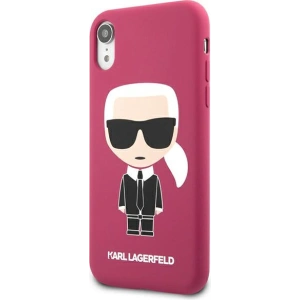 Kup Etui Karl Lagerfeld KLHCI61SLFKFU Apple iPhone XR fuksja/fushia hardcase Silicone Ikonik - KLD891FHS - {ean13} - Sklep Home Screen