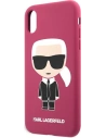 Kup Etui Karl Lagerfeld KLHCI61SLFKFU Apple iPhone XR fuksja/fushia hardcase Silicone Ikonik - KLD891FHS - {ean13} - Sklep Home Screen