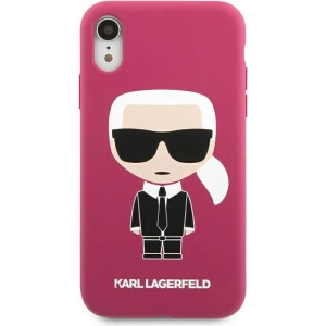 Kup Etui Karl Lagerfeld KLHCI61SLFKFU Apple iPhone XR fuksja/fushia hardcase Silicone Ikonik - KLD891FHS - {ean13} - Sklep Home Screen