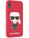 Kup Etui Karl Lagerfeld KLHCI61SLFKRE Apple iPhone XR červený/red hardcase Silicone Iconic - KLD892RED - {ean13} - Sklep Home Screen