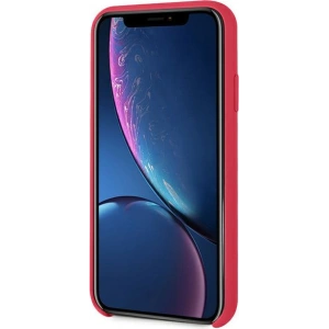 Kup Etui Karl Lagerfeld KLHCI61SLFKRE Apple iPhone XR czerwony/red hardcase Silicone Iconic - KLD892RED - {ean13} - Sklep Home Screen