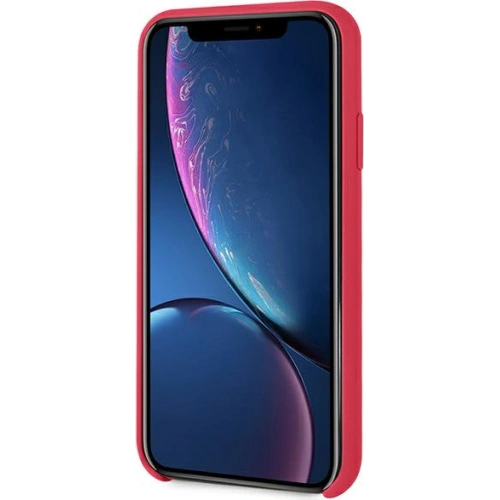 Kup Etui Karl Lagerfeld KLHCI61SLFKRE Apple iPhone XR piros/red hardcase Silicone Iconic - KLD892RED - {ean13} - Sklep Home Screen