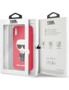 Kup Etui Karl Lagerfeld KLHCI61SLFKRE Apple iPhone XR piros/red hardcase Silicone Iconic - KLD892RED - {ean13} - Sklep Home Screen