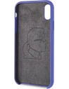 Kup Etui Karl Lagerfeld KLHCI61SLVOG Apple iPhone XR hardcase fioletowy/violet Silicone - KLD893PRP - {ean13} - Sklep Home Screen