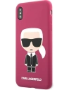 Kup Etui Karl Lagerfeld KLHCI65SLFKFU Apple iPhone XS Max hardcase fucsia/fuchsia Silicon Ikonic - KLD894FHS - {ean13} - Sklep Home Screen