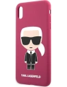 Kup Etui Karl Lagerfeld KLHCI65SLFKFU Apple iPhone XS Max kemény tok fuksziás/fuksia Szilikon Ikonic - KLD894FHS - {ean13} - Sklep Home Screen