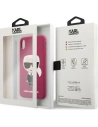 Kup Etui Karl Lagerfeld KLHCI65SLFKFU Apple iPhone XS Max kemény tok fuksziás/fuksia Szilikon Ikonic - KLD894FHS - {ean13} - Sklep Home Screen