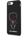 Kup Etui Karl Lagerfeld KLHCI8LSLKCBK Apple iPhone 8/7 Plus hardcase černý/black Silicone Karl Iconic - KLD895BLK - {ean13} - Sklep Home Screen
