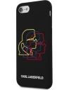 Kup Etui Karl Lagerfeld KLHCI8SLGKBK Apple iPhone SE 2022/SE 2020/8/7 hardcase černý/black Silicone Triple Heads - KLD896BLK - {ean13} - Sklep Home Screen