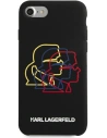 Kup Etui Karl Lagerfeld KLHCI8SLGKBK Apple iPhone SE 2022/SE 2020/8/7 hardcase černý/black Silicone Triple Heads - KLD896BLK - {ean13} - Sklep Home Screen