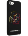 Kup Etui Karl Lagerfeld KLHCI8SLGKBK Apple iPhone SE 2022/SE 2020/8/7 hardcase černý/black Silicone Triple Heads - KLD896BLK - {ean13} - Sklep Home Screen