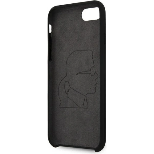 Kup Etui Karl Lagerfeld KLHCI8SLGKBK Apple iPhone SE 2022/SE 2020/8/7 hardcase černý/black Silicone Triple Heads - KLD896BLK - {ean13} - Sklep Home Screen