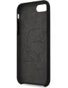Kup Etui Karl Lagerfeld KLHCI8SLGKBK Apple iPhone SE 2022/SE 2020/8/7 hardcase negru/black Silicone Triple Heads - KLD896BLK - {ean13} - Sklep Home Screen