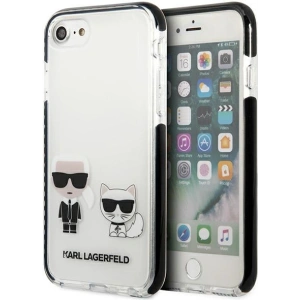 Kup Case Karl Lagerfeld KLHCI8TPEKCW Apple iPhone SE 2022/SE 2020/8/7 Hardcase weiß/white Karl&Choupette - KLD897WHT - {ean13} - Sklep Home Screen