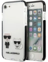 Case Karl Lagerfeld KLHCI8TPEKCW Apple iPhone SE 2022/SE 2020/8/7 Hardcase weiß/white Karl&Choupette