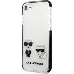 Kup Case Karl Lagerfeld KLHCI8TPEKCW Apple iPhone SE 2022/SE 2020/8/7 Hardcase weiß/white Karl&Choupette - KLD897WHT - {ean13} - Sklep Home Screen