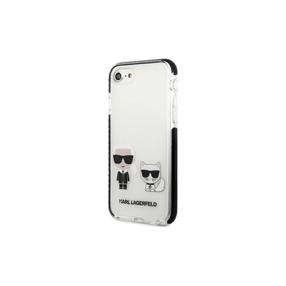 Etui Karl Lagerfeld KLHCI8TPEKCW Apple iPhone SE 2022/SE 2020/8/7 hardcase biały/white Karl&Choupette