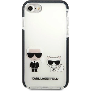 Kup Case Karl Lagerfeld KLHCI8TPEKCW Apple iPhone SE 2022/SE 2020/8/7 Hardcase weiß/white Karl&Choupette - KLD897WHT - {ean13} - Sklep Home Screen