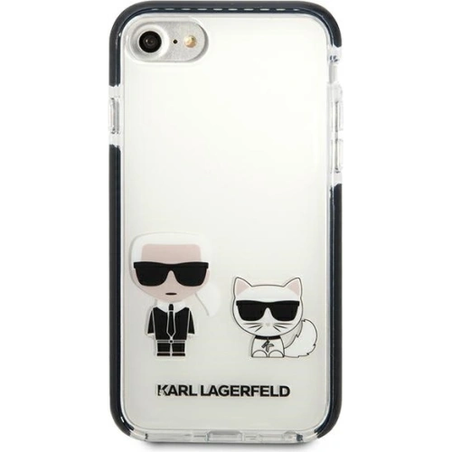 Kup Etui Karl Lagerfeld KLHCI8TPEKCW Apple iPhone SE 2022/SE 2020/8/7 hardcase biały/white Karl&Choupette - KLD897WHT - {ean13} - Sklep Home Screen