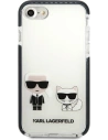 Kup Etui Karl Lagerfeld KLHCI8TPEKCW Apple iPhone SE 2022/SE 2020/8/7 hardcase biały/white Karl&Choupette - KLD897WHT - {ean13} - Sklep Home Screen