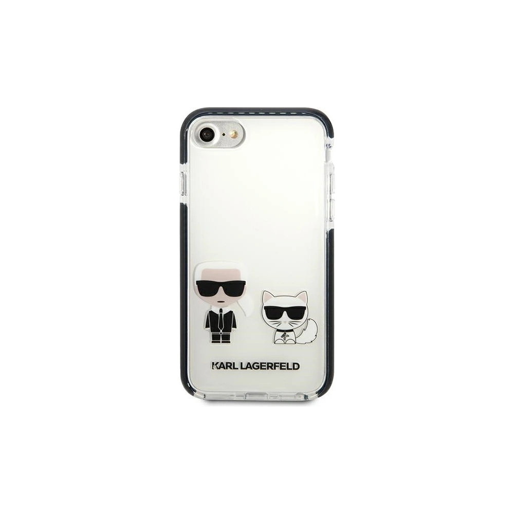 Etui Karl Lagerfeld KLHCI8TPEKCW Apple iPhone SE 2022/SE 2020/8/7 hardcase biały/white Karl&Choupette