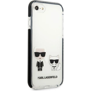 Kup Case Karl Lagerfeld KLHCI8TPEKCW Apple iPhone SE 2022/SE 2020/8/7 Hardcase weiß/white Karl&Choupette - KLD897WHT - {ean13} - Sklep Home Screen
