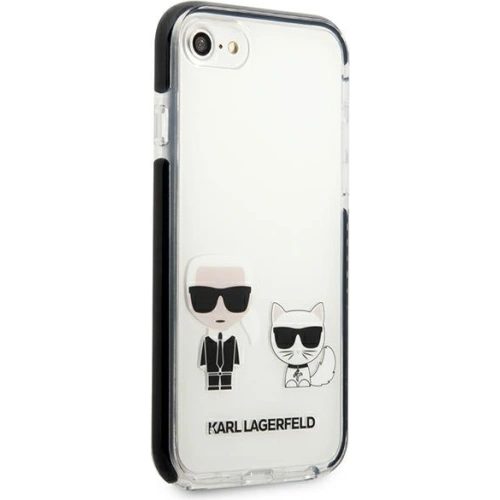 Kup Etui Karl Lagerfeld KLHCI8TPEKCW Apple iPhone SE 2022/SE 2020/8/7 hardcase biały/white Karl&Choupette - KLD897WHT - {ean13} - Sklep Home Screen