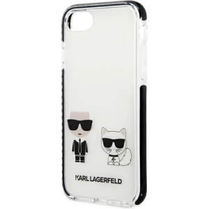 Kup Case Karl Lagerfeld KLHCI8TPEKCW Apple iPhone SE 2022/SE 2020/8/7 Hardcase weiß/white Karl&Choupette - KLD897WHT - {ean13} - Sklep Home Screen