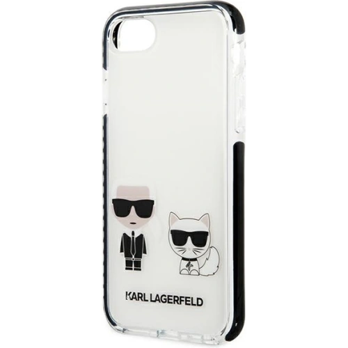 Kup Etui Karl Lagerfeld KLHCI8TPEKCW Apple iPhone SE 2022/SE 2020/8/7 hardcase biały/white Karl&Choupette - KLD897WHT - {ean13} - Sklep Home Screen