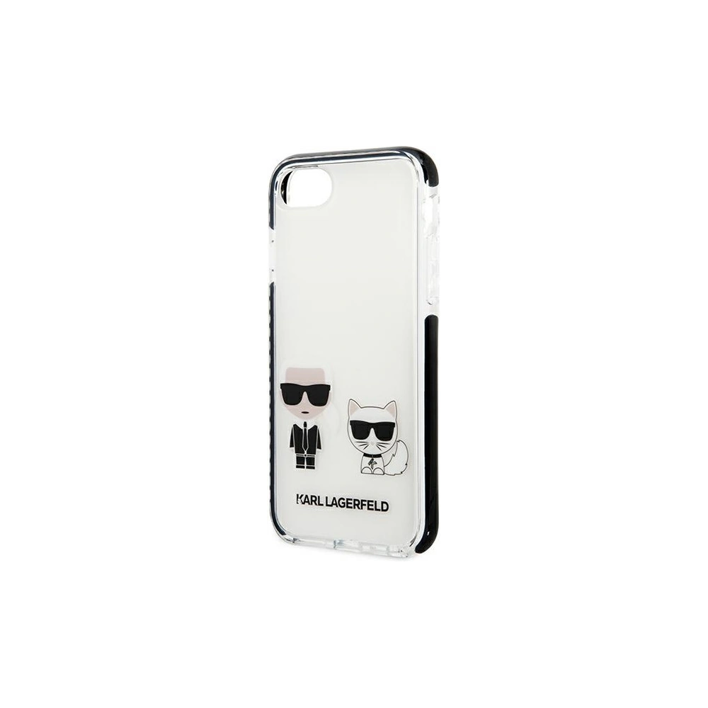 Etui Karl Lagerfeld KLHCI8TPEKCW Apple iPhone SE 2022/SE 2020/8/7 hardcase biały/white Karl&Choupette