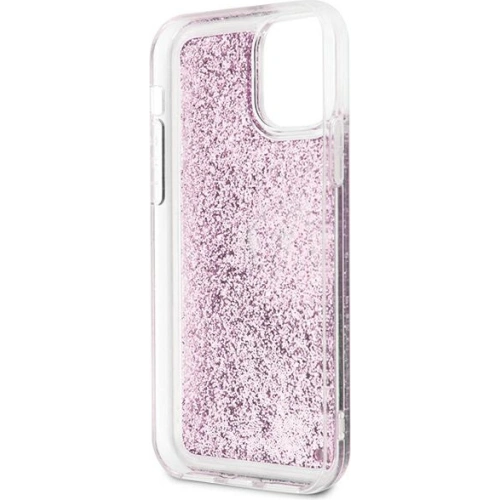 Kup Etui Karl Lagerfeld KLHCP12LTRKSRG Apple iPhone 12 Pro Max rózsaszín-arany/rose gold Glitter Signature - KLD899RS - {ean13} - Sklep Home Screen